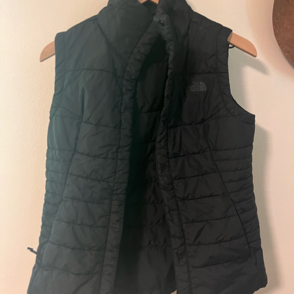 The North Face Black Puffer Vest